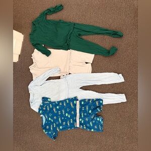 4 pairs of Bellabu Bear pajamas bamboo two pieces